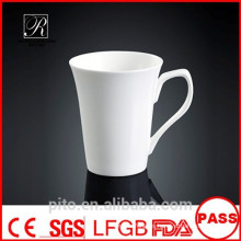 Tazas de la cerámica de la fábrica de P &amp; T, tazas de café, tazas blancas